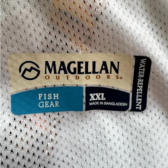 Men's Shiner Magellan Thirst for Adventure Water Repellent Fish Gear Short XXL - Picture 7 of 8